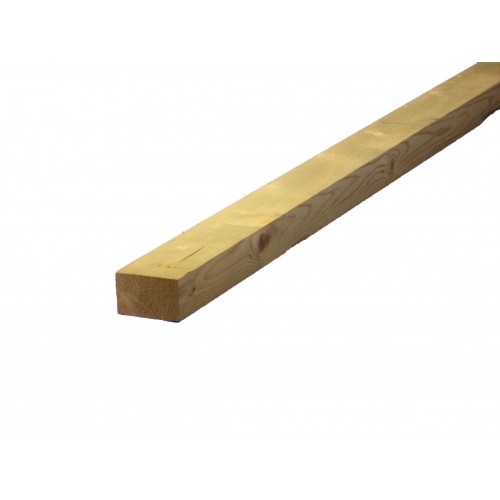 Pressure-treated timber back rail used for supporting fencing structures