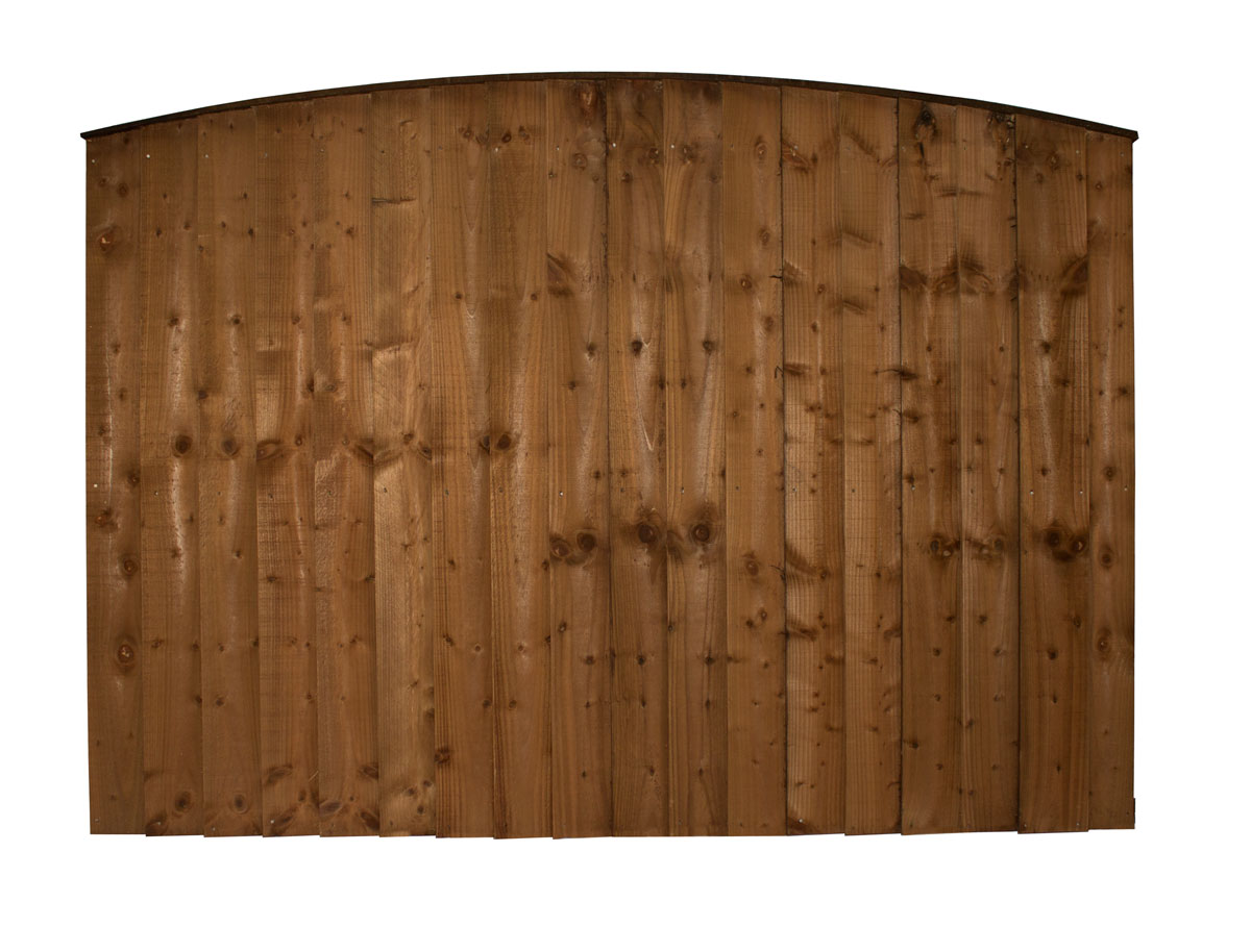 Heavy Duty Arched Feather Edge Panel
