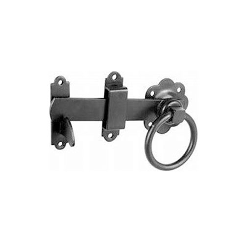 ring latch black used in city fencing installations