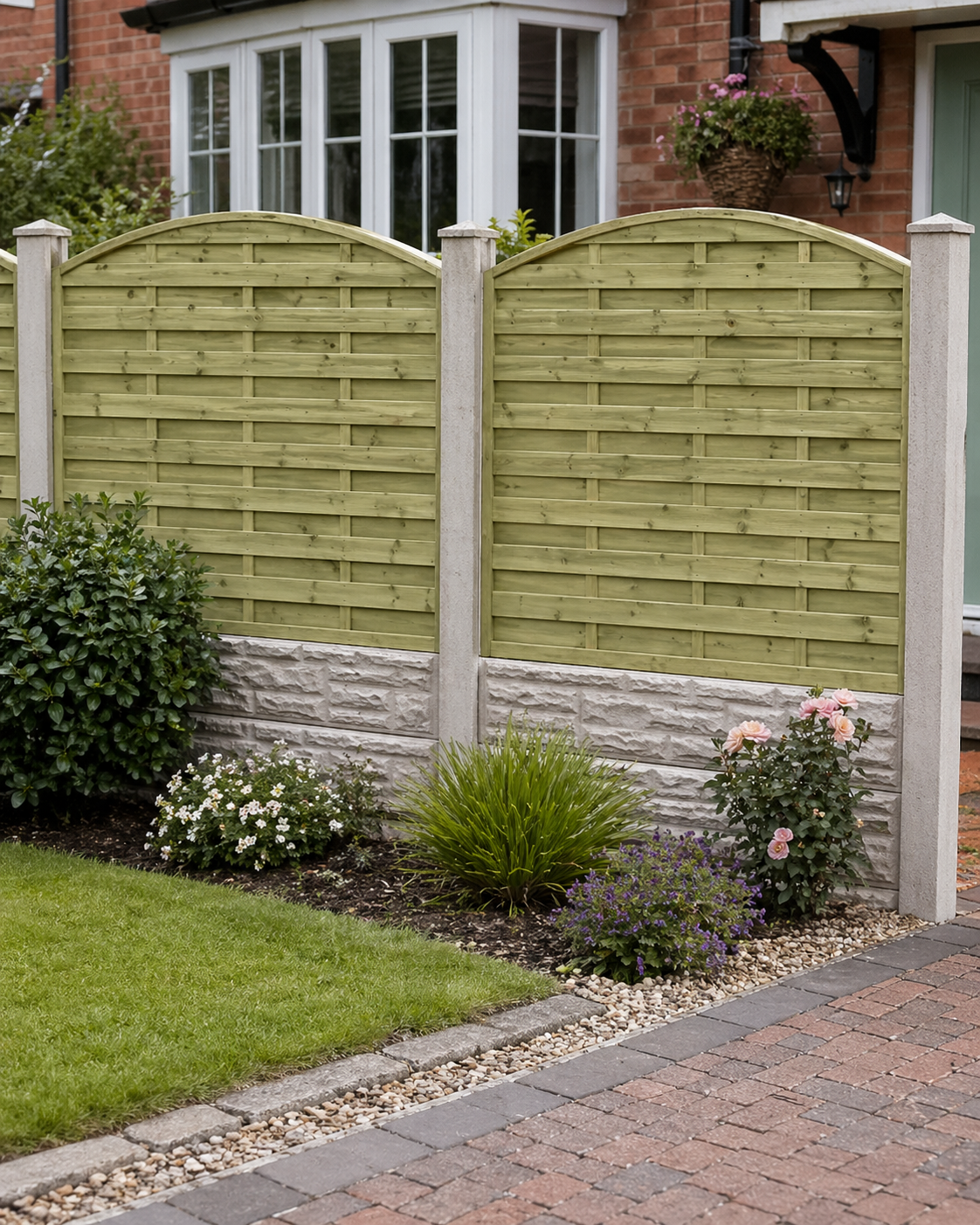 Horizontal Arched Panel